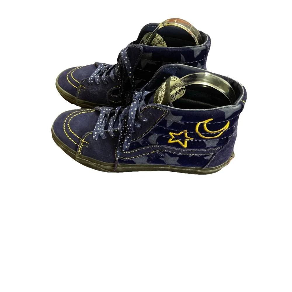 Women Size 10‎  Men Sz 8.5 VANS Disney x Sk8- High Sorcerer's Apprentice Purple